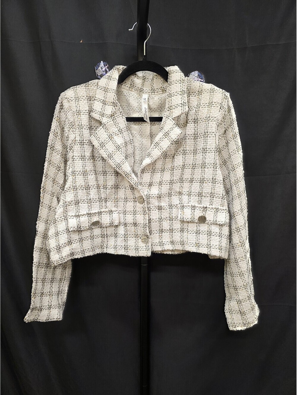 NY COLLECTION PLUS SIZE LONG SLEEVE JACKET SIZE 1X